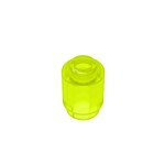 Brick Round 1 x 1 Open Stud #3062 - 311-Trans-Bright Green