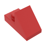 Slope 45 2 x 1 With 2/3 Cutout #92946 - 21-Red