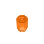 Brick Round 1 x 1 Open Stud #3062 - 182-Trans-Orange