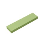 Tile 1 x 4 with Groove #2431  - 330-Olive Green