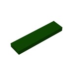 Tile 1 x 4 with Groove #2431  - 141-Dark Green