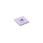 Plate Special 2 x 2 with Groove and Center Stud (Jumper) #87580 - 325-Lavender