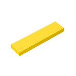 Tile 1 x 4 with Groove #2431  - 24-Yellow