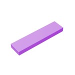 Tile 1 x 4 with Groove #2431  - 324-Medium Lavender