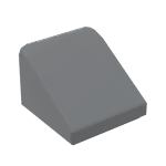 Slope 30 1 x 1 x 2/3 (Cheese Slope) #50746 - 199-Dark Bluish Gray