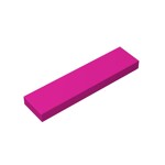 Tile 1 x 4 with Groove #2431  - 124-Magenta