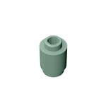 Brick Round 1 x 1 Open Stud #3062 - 151-Sand Green