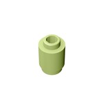 Brick Round 1 x 1 Open Stud #3062 - 326-Yellowish Green