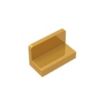 Panel 1 x 2 x 1 - Undetermined Corners #4865  - 297-Pearl Gold