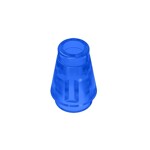 Nose Cone Small 1 x 1 #59900 - 43-Trans-Dark Blue