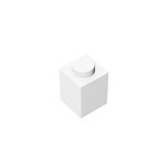 Brick 1 x 1 #3005 - 1-White