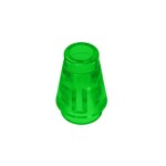 Nose Cone Small 1 x 1 #59900 - 48-Trans-Green