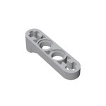 Technic Beam 1 x 4 Thin with Stud Connector #32006 - 194-Light Bluish Gray