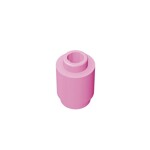 Brick Round 1 x 1 Open Stud #3062 - 222-Bright Pink