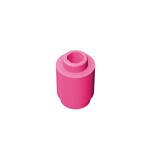 Brick Round 1 x 1 Open Stud #3062 - 221-Dark Pink