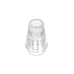 Nose Cone Small 1 x 1 #59900 - 40-Trans-Clear