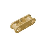 Technic Axle and Pin Connector Perpendicular 3L with Centre Pin Hole #32184  - 5-Tan