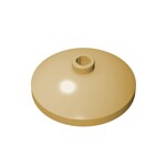 Dish 3 x 3 Inverted (Radar) #43898 - 5-Tan