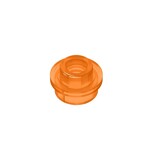 Plate, Round 1 x 1 with Open Stud #85861 - 182-Trans-Orange