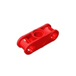 Technic Axle and Pin Connector Perpendicular 3L with Centre Pin Hole #32184  - 21-Red