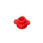 Plant, Flower, Plate Round 1 x 1 with 4 Petals #33291  - 21-Red