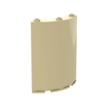 Panel 4 x 4 x 6 Quarter Cylinder #30562  - 5-Tan