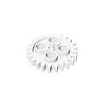 Technic, Gear 24 Tooth #3648  - 1-White