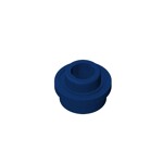 Plate, Round 1 x 1 with Open Stud #85861 - 140-Dark Blue