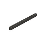 Technic Beam 1 x 15 Thick #32278  - 316-Titanium Metallic