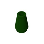 Nose Cone Small 1 x 1 #59900 - 141-Dark Green