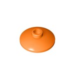 Dish 2 x 2 Inverted (Radar) #4740 - 106-Orange