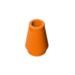 Nose Cone Small 1 x 1 #59900 - 106-Orange