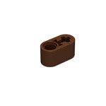 Technic Beam 1 x 2 Thick with Pin Hole and Axle Hole #60483  - 192-Reddish Brown