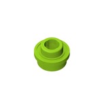 Plate, Round 1 x 1 with Open Stud #85861 - 119-Lime