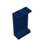 Panel 1 x 2 x 3 - Side Supports / Hollow Studs #87544  - 140-Dark Blue