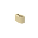 Technic Beam 1 x 2 Thick with Pin Hole and Axle Hole #60483  - 5-Tan