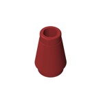 Nose Cone Small 1 x 1 #59900 - 154-Dark Red