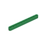 Technic Beam 1 x 11 Thick #32525  - 28-Green