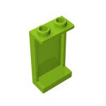 Panel 1 x 2 x 3 - Side Supports / Hollow Studs #87544  - 119-Lime