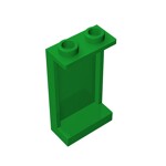 Panel 1 x 2 x 3 - Side Supports / Hollow Studs #87544  - 28-Green