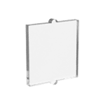 Glass for Window 1 x 2 x 2 Flat #60601  - 40-Trans-Clear