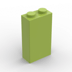 Brick 1 x 2 x 3 #22886 - 119-Lime