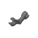 Arm Skeleton - Bent / 2 Clips #93609  - 199-Dark Bluish Gray