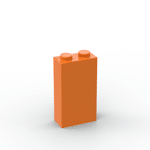 Brick 1 x 2 x 3 #22886 - 106-Orange