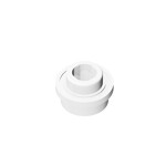 Plate, Round 1 x 1 with Open Stud #85861 - 1-White