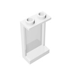 Panel 1 x 2 x 3 - Side Supports / Hollow Studs #87544  - 1-White