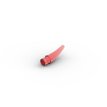 Animal Body Part, Barb / Claw / Tooth / Talon / Horn, Small #53451  - 41-Trans-Red