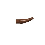 Animal Body Part, Barb / Claw / Tooth / Talon / Horn, Small #53451  - 192-Reddish Brown