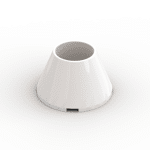 Cone 4 x 4 x 2 Hollow No Studs #4742 - 1-White