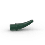 Animal Body Part, Barb / Claw / Tooth / Talon / Horn, Small #53451  - 141-Dark Green